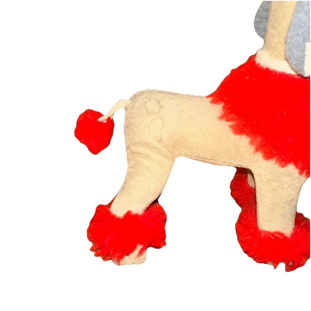 Vintage 1970s Dream‎ Dolls, Brown Red Pom Poodle Dog, R. Dakin & Co.  Japan 7 In